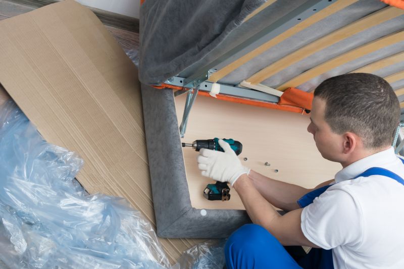 Furniture Setup in Progress